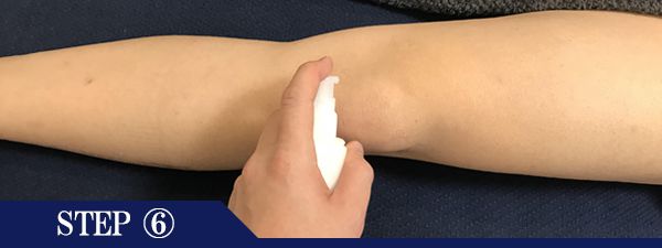 ひざ頭脱毛Step6