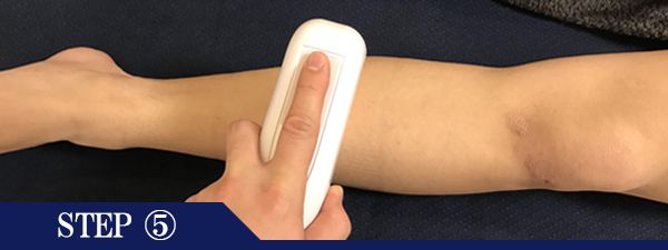 ひざ下脱毛Step5