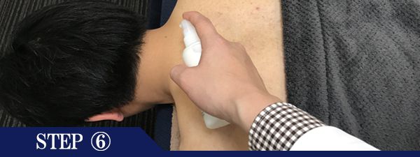 うなじ脱毛Step6
